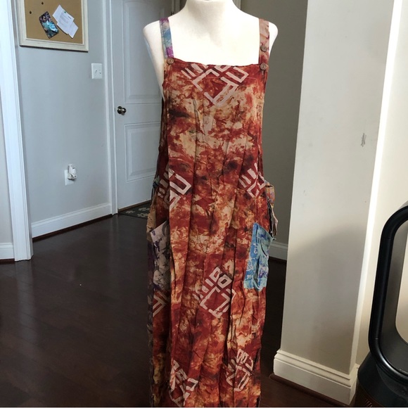 Beautiful Batik Pinafore - Picture 1 of 7